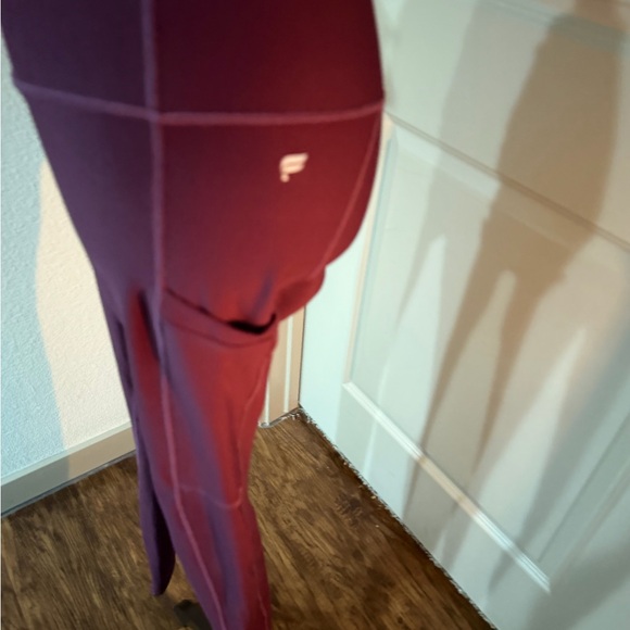 Fabletics Purple High-Waisted Leggings - Picture 4 of 5